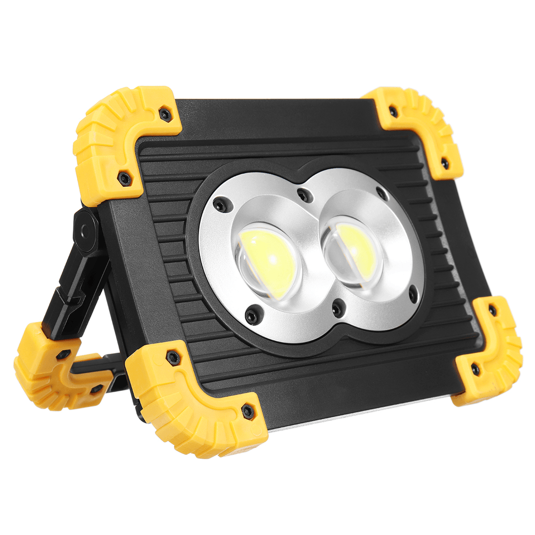 20W COB LED Work Light Portable USB Floodlight Outdoor Camping Emergency Lantern - MRSLM