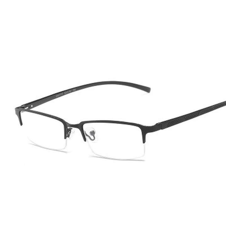 Metal Flat Mirror Retro Men'S Frame Goggles - MRSLM