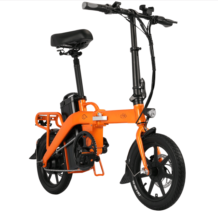 FIIDO L3 Flagship Version 48V 350W 14.5Ah/23.2Ah Folding Electric Moped Bike 14 Inch 25Km/H Top Speed 3 Gear Power Boost Electric Bicycle Electric Bike - MRSLM