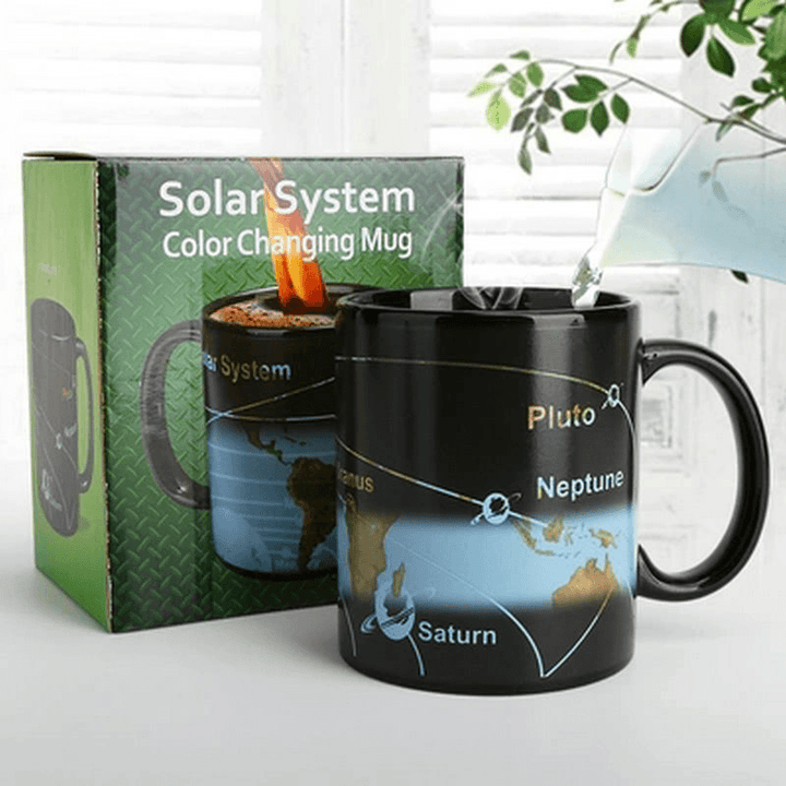 Starry Solar System Ceramic Color Mug Cups & Mugs Water Cup Drinking Mug - MRSLM