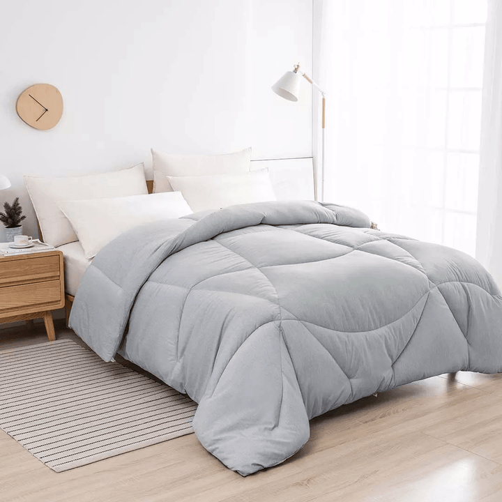 COMO LIVING Graphene Self-Heating Duvet from Far Infrared Heating Antibacterial Antistatic Warm for Bedding Sets - MRSLM