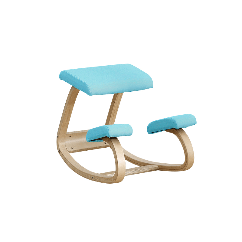 Birch Kneeling Chair Ergonomics Functional Chair Curvy Maintaining Correct Posture - MRSLM