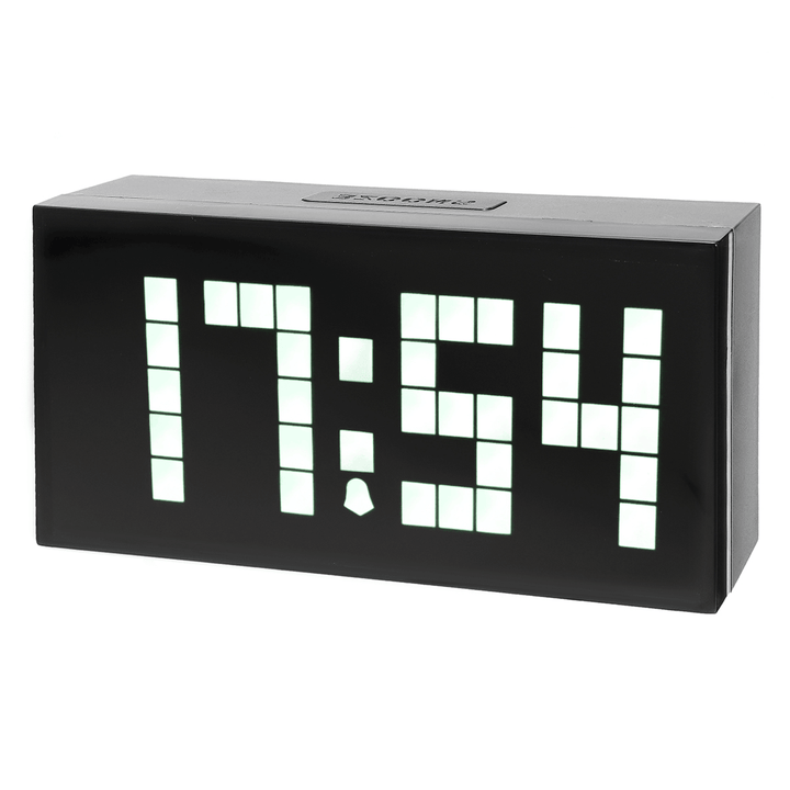 HC-301 Electronic Creative LED Dot Design Digit Cube Thermometer Date Clock - MRSLM