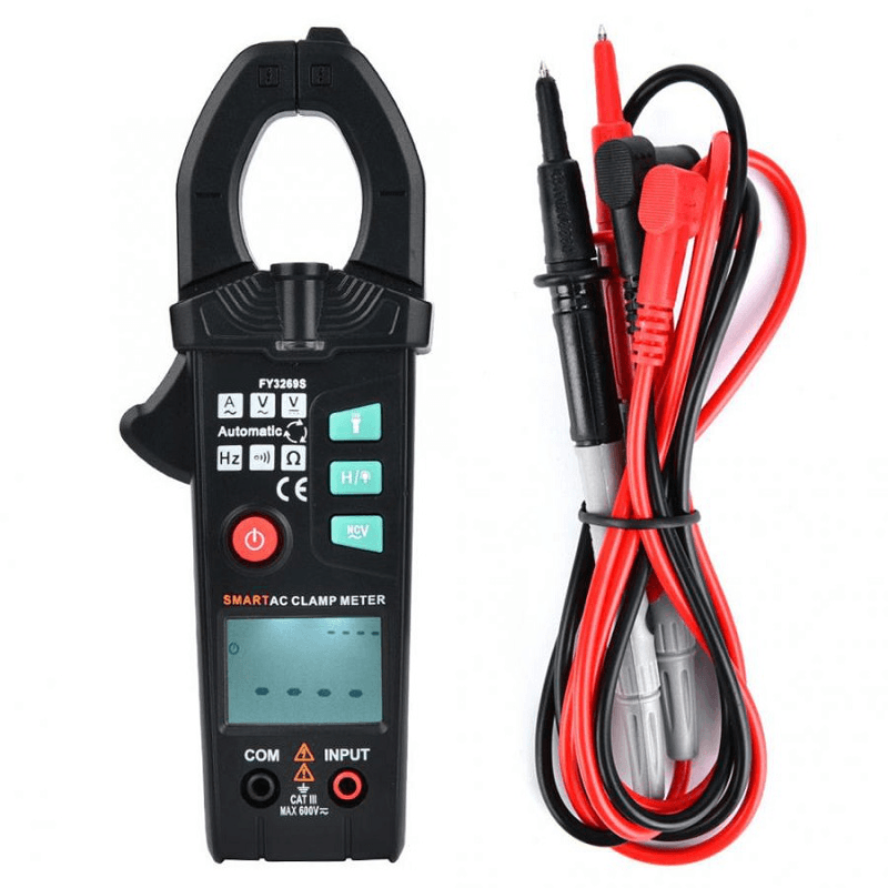 FY3269S Digital Automatic Clamp Meter High Precision Intelligent Portable Clamp Tester Multimeter for Laboratories Factories - MRSLM