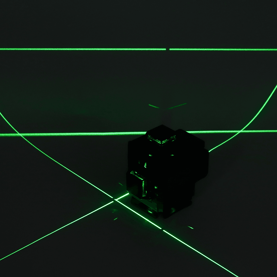 Rotary Laser Level Green 16 Lines 3D 360° Cross Line Self Leveling Measure Tool - MRSLM