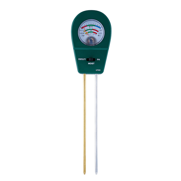 3 in 1 Soil Moisture Meter PH Humidity Fertility Test for Greenhouse Flower and Planting - MRSLM