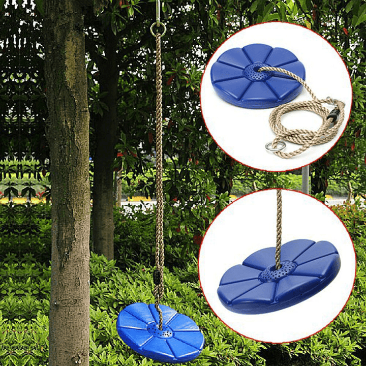 28Cm Outdoor Kids Baby Playground Swing Seat Toys Rotating Outdoor Exercise Tree Hanging Seat - MRSLM