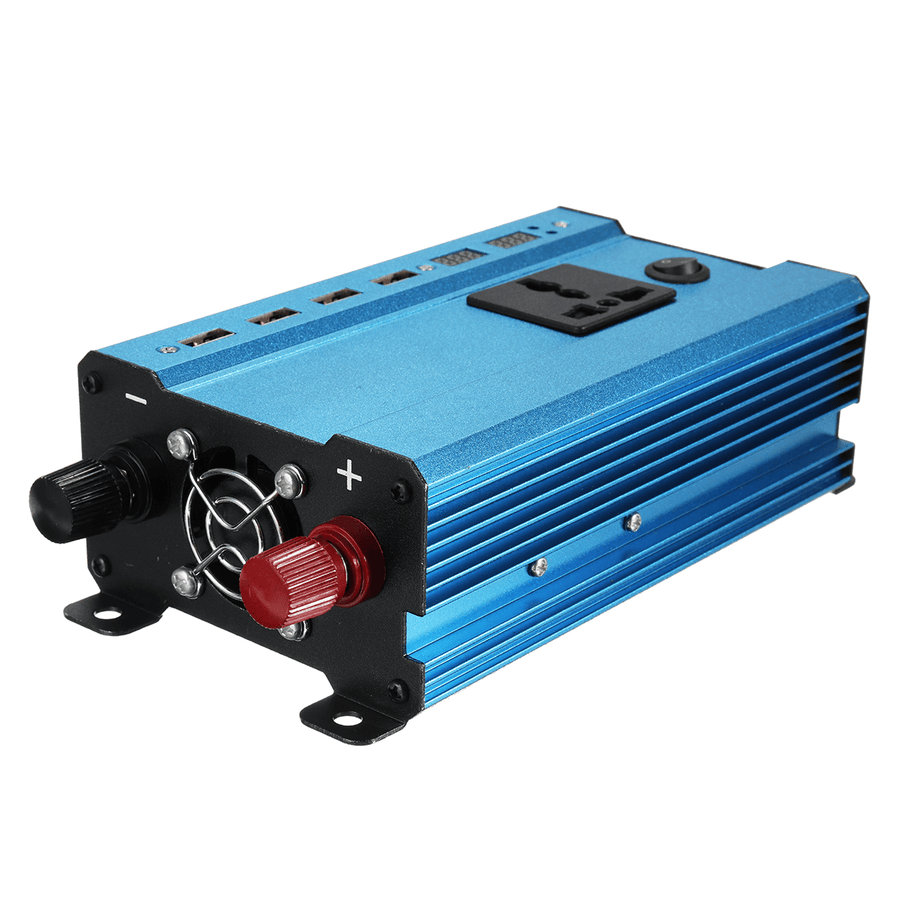 XUNYUAN 350W Solar Power Inverter 12V DC to 220V110V LED Modified Sine Wave Solar Inverter - MRSLM