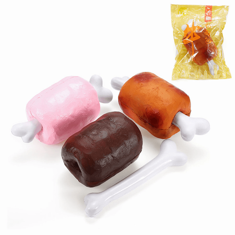 Eric Squishy Ham with Bone Meat 19Cm Slow Rising Original Packaging Collection Gift Decor Toy - MRSLM