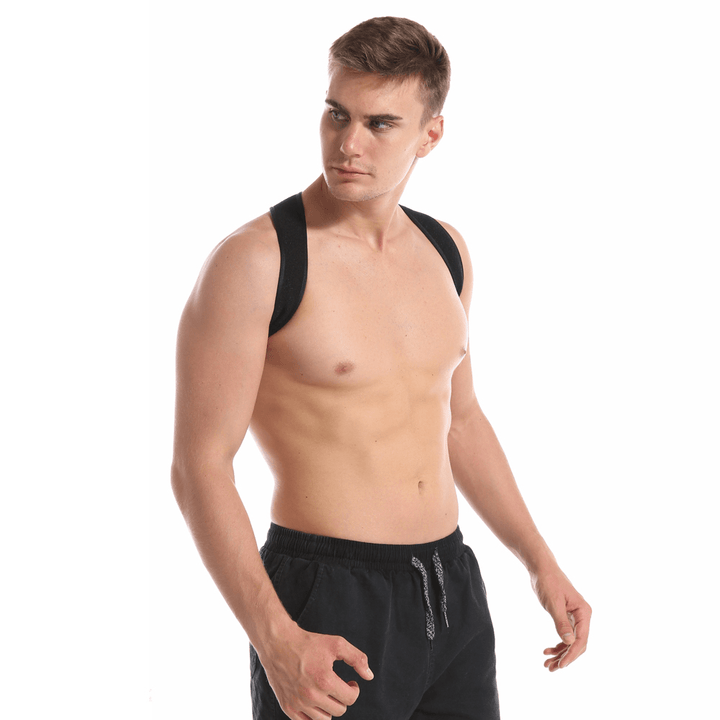 Men/Women Adjustable Posture Corrector Brace Support Belt Clavicle Spine Back Shoulder Lumbar Posture Correction - MRSLM