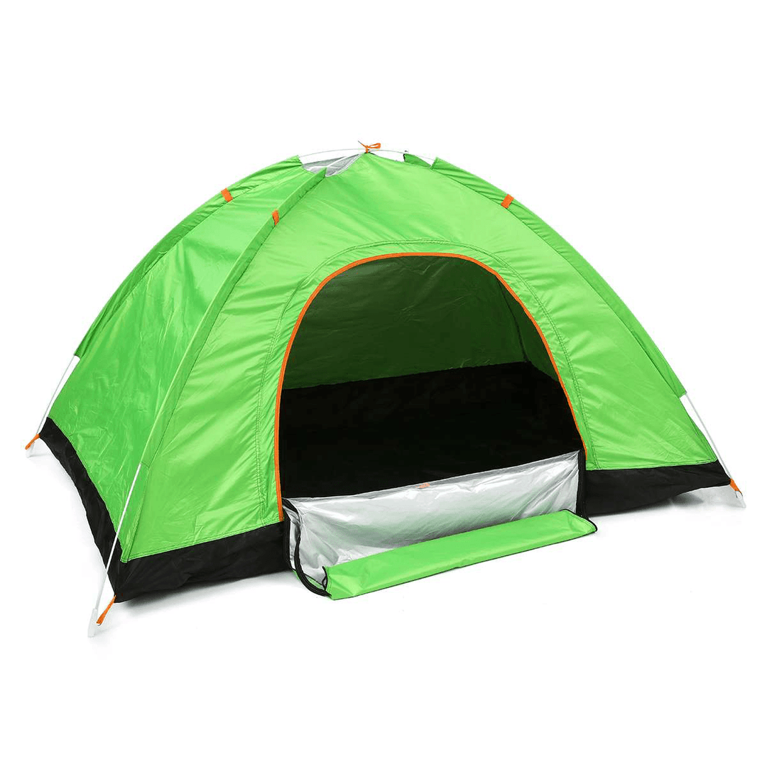 Automatic 1-2 Person Camping Tent Waterproof Sunshade Canopy Outdoor Travel Climbing - MRSLM