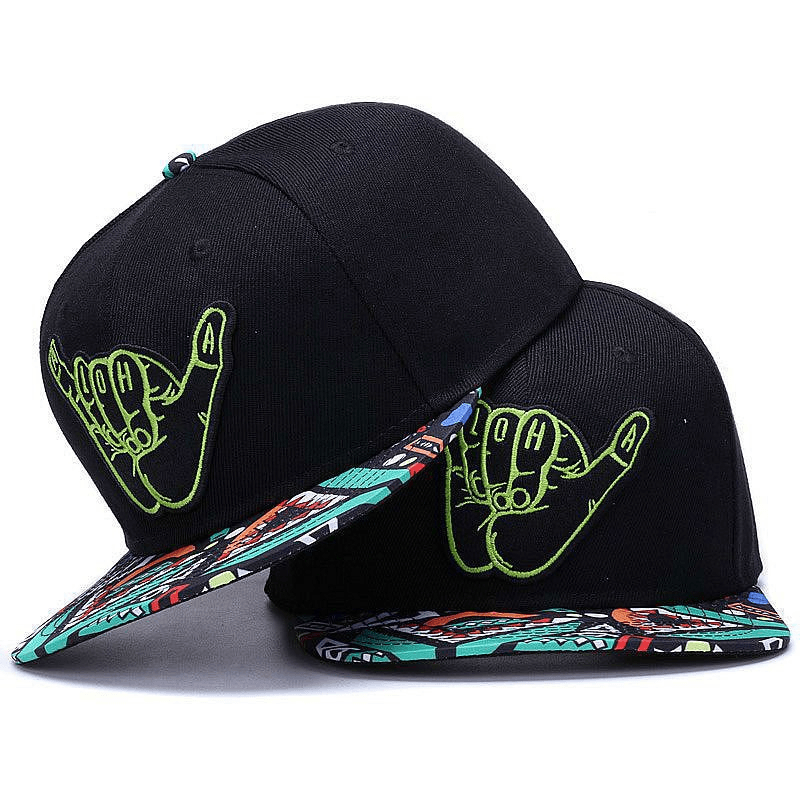 Men'S and Women'S Retro Embroidery Baseball Snapback Sports Cap - MRSLM