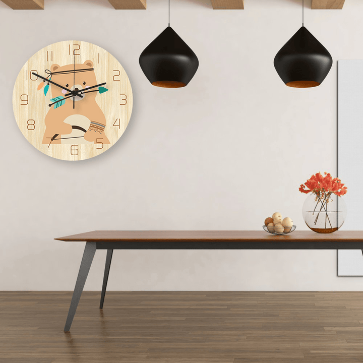 CC036 Creative Wall Clock Mute Wall Clock Cartoon Wall Clock for Home Office Decorations - MRSLM