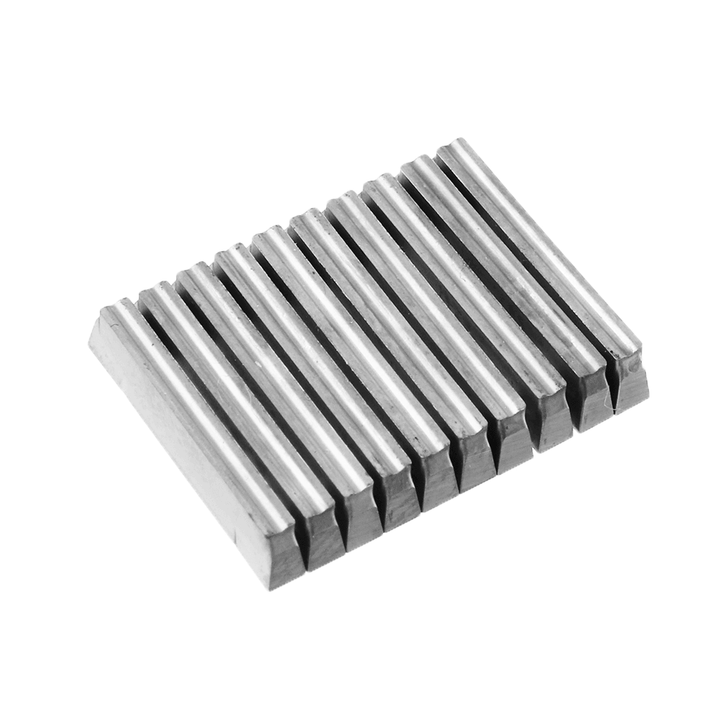 Machifit MGMN150/200/300/400 10Pcs Carbide Insert Aluminum Cutter for MGEHR Turning Tool Holder - MRSLM