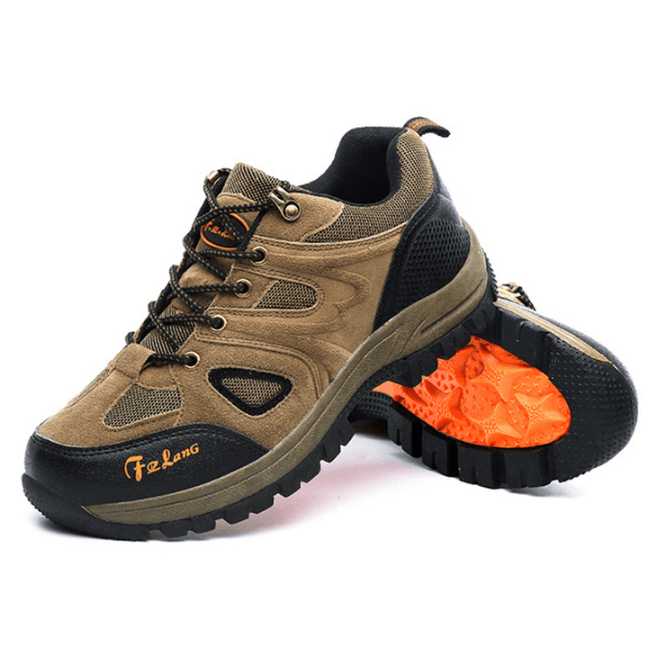 Big Size Men Sport Shoes Outdoor Running Mountaineering Shoes Casual Comfortable Shoes - MRSLM