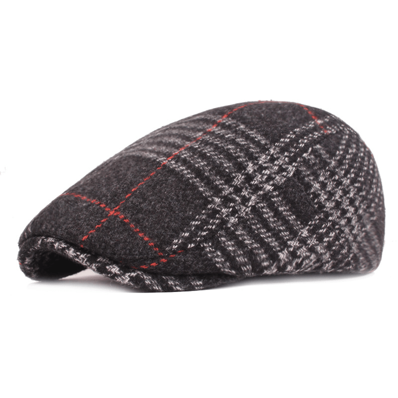 Men'S Cotton Thicken Beret Caps - MRSLM