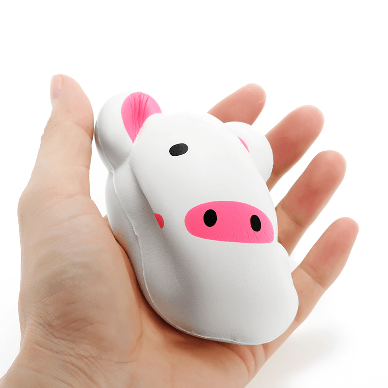 Meistoyland Squishy Piggy Bun 9Cm Pig Slow Rising with Packaging Collection Gift Decor Soft Toy - MRSLM