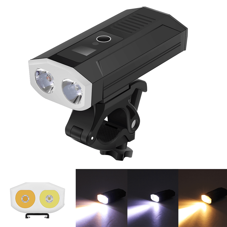 XANES DL13 Power Bank Bike Light Flashlight Electric Scooter Motorcycle E Bicycle Cycling - MRSLM