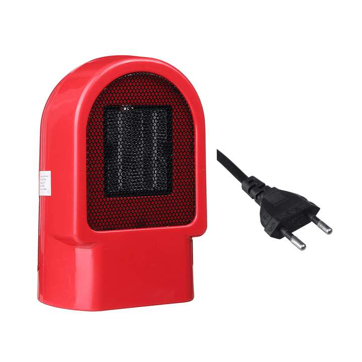 500W Personal Space Heater Mini Electric Desk Heater Fan Heater for Home Office Floor or Desktop - MRSLM