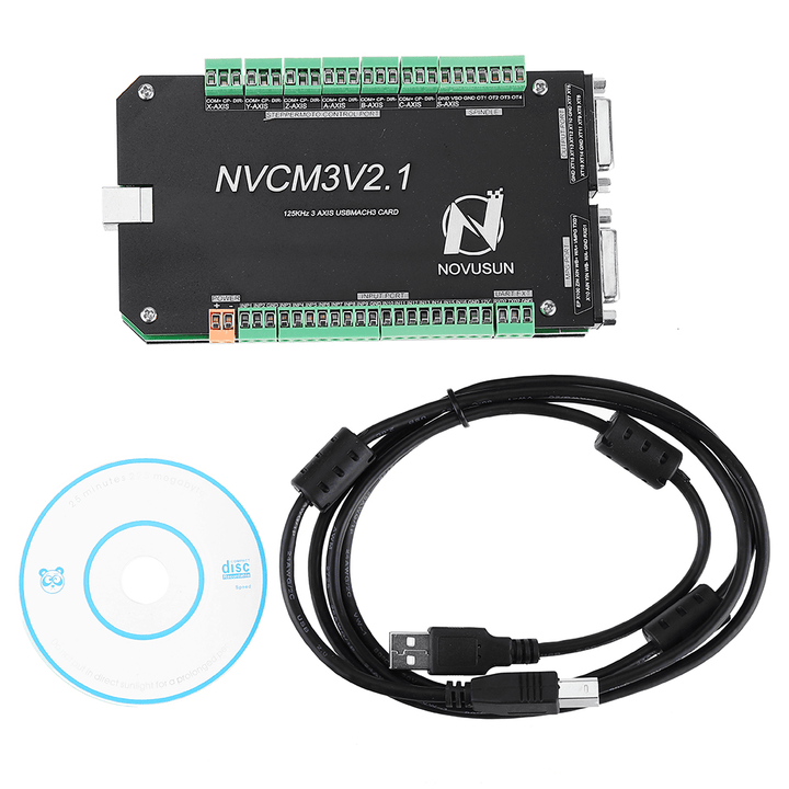 Machifit NVCM 3/4/5/6 Axis CNC Controller MACH3 USB Interface Board Card for Stepper Motor CNC Engraving - MRSLM