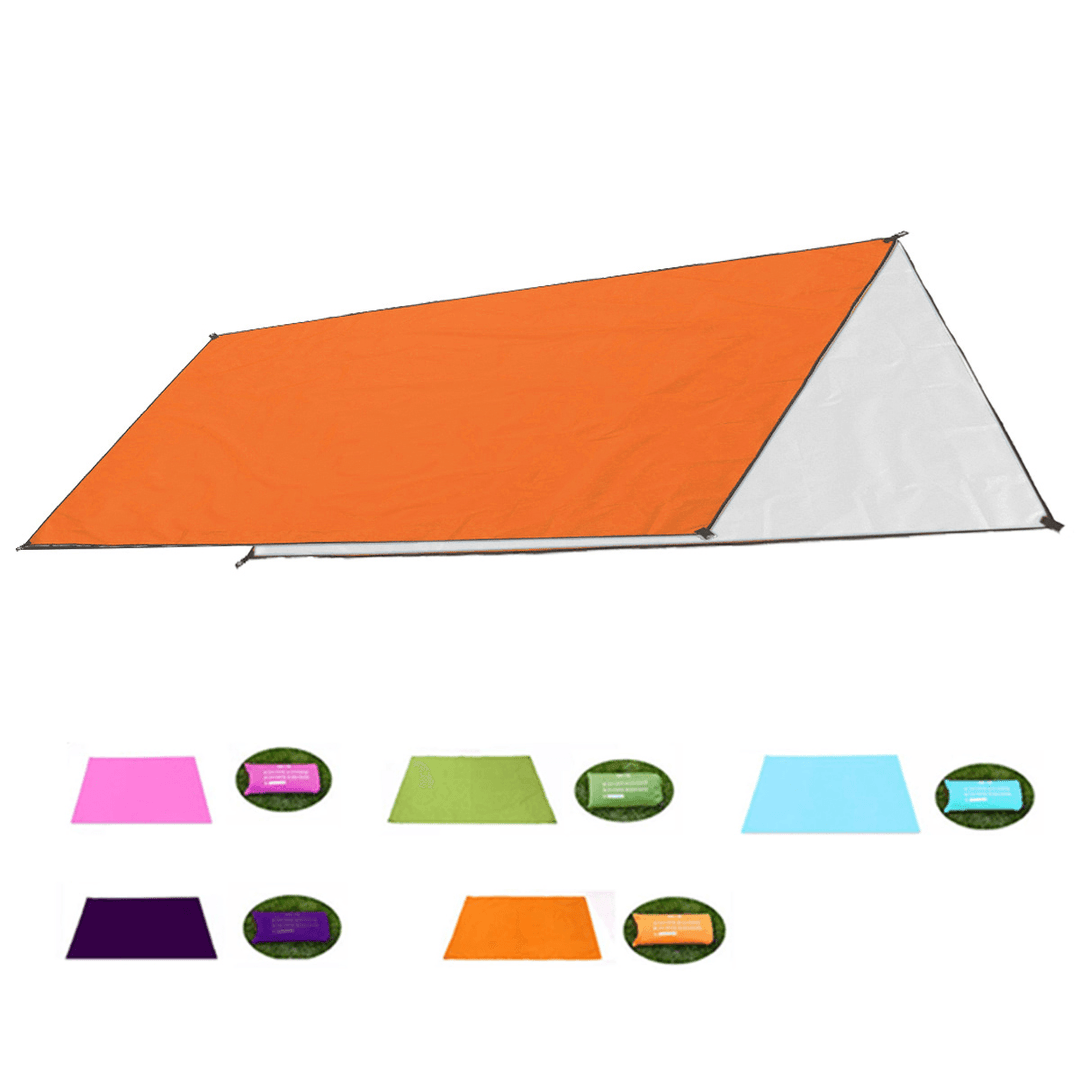 210X200Cm Moisture-Proof Mat 210D Anit-Uv Tent Sunshade Hammock Shelter Camping Pad - MRSLM