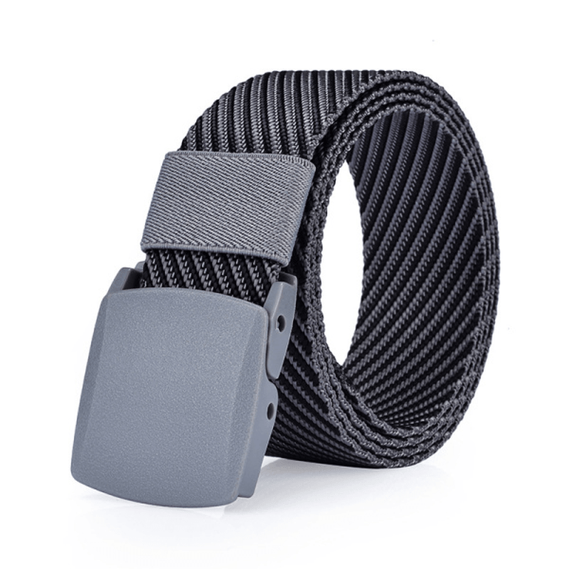 125CM Mens Nylon Resin Buckle Belt Outdoor Sport Military Tactical Durable Pants Strip - MRSLM