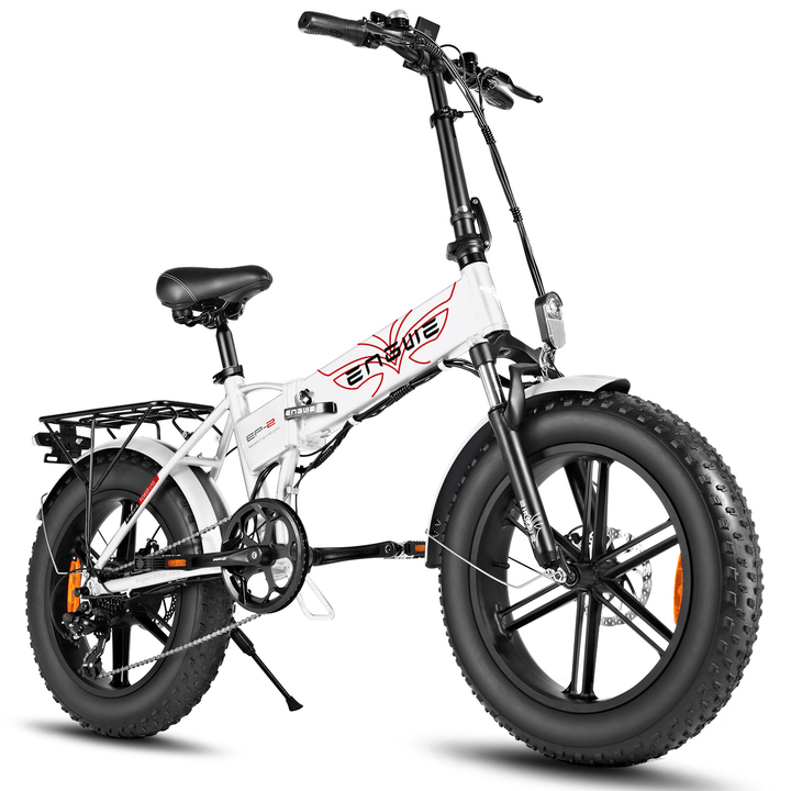 [US DIRECT] ENGWE EP-2 PRO 12.8Ah 750W 20In Fat Tire Folding Electric Bike 45Km/H Top Speed E Bike for Mountain Snowfield Road - MRSLM
