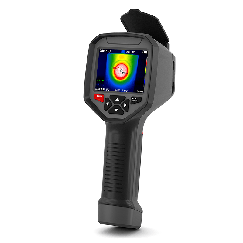 HT-A9 WIFI IR Infrared Thermal Imager Camera Handheld Temperature Automatic Tracking Thermal Imaging Camera Rechargeable - MRSLM