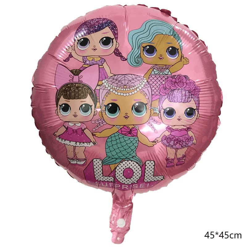 Surprise Doll Aluminum Film Balloon Party Decoration - MRSLM