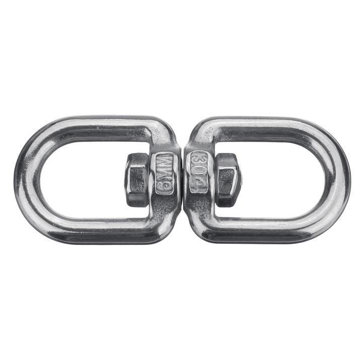 Stainless Steel Hammock Chair Hanging Kit Ceiling Mount Spring Swivel Snap Hook Accessories - MRSLM