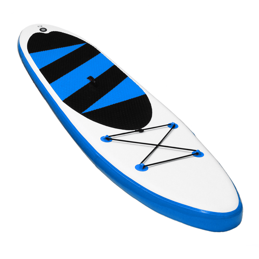 Outdoor 10.5Ft Inflatable Surfboard Set Stand up Adjustable Saddle Surf Boat Wave Ride Water Sports SUP Board - MRSLM