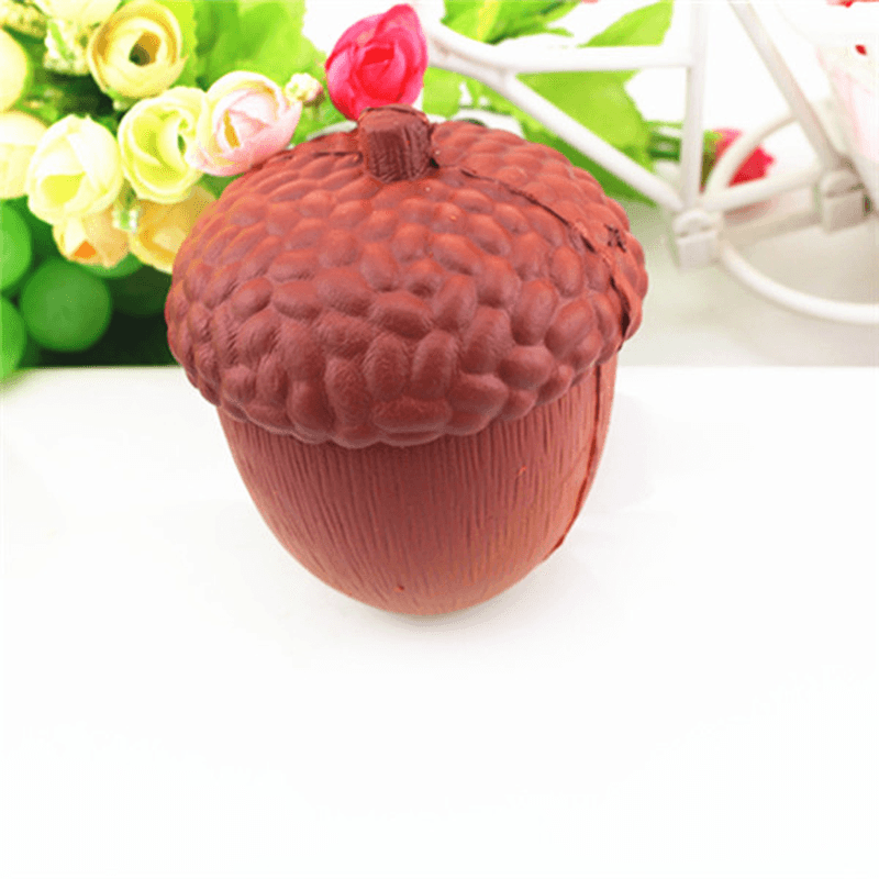 Squishy Acorn 11Cm Soft Slow Rising Cute Kawaii Collection Gift Decor Toy - MRSLM