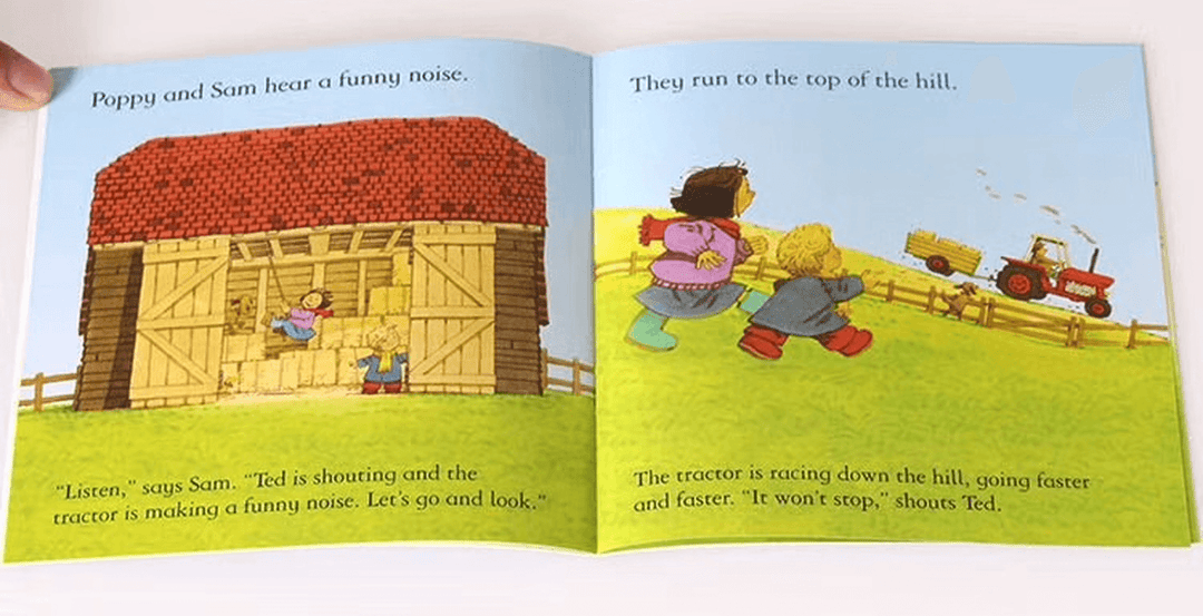 Usborne Children'S English Picture Book Farm Story Book Series - MRSLM