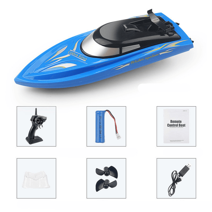 2.4G Remote Control Boat Lasts for 20 Minutes - MRSLM