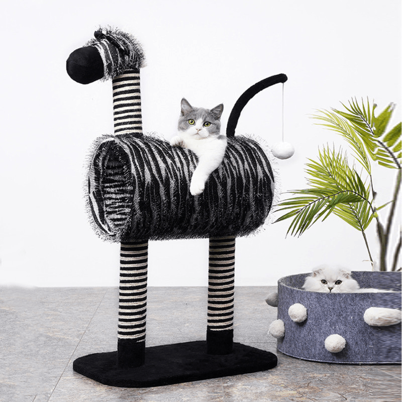 Cat Climbing Frame Grind Claws Climb Funny Ball Sisal for Pet - MRSLM