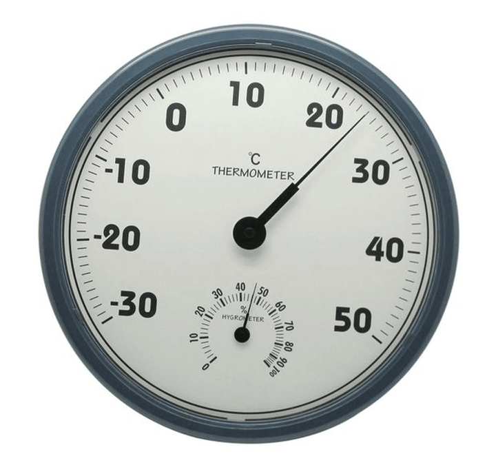 TH306 305Mm 2 in 1 Large Screen Indoor Analog Thermometer and Hygrometer Instrument - MRSLM