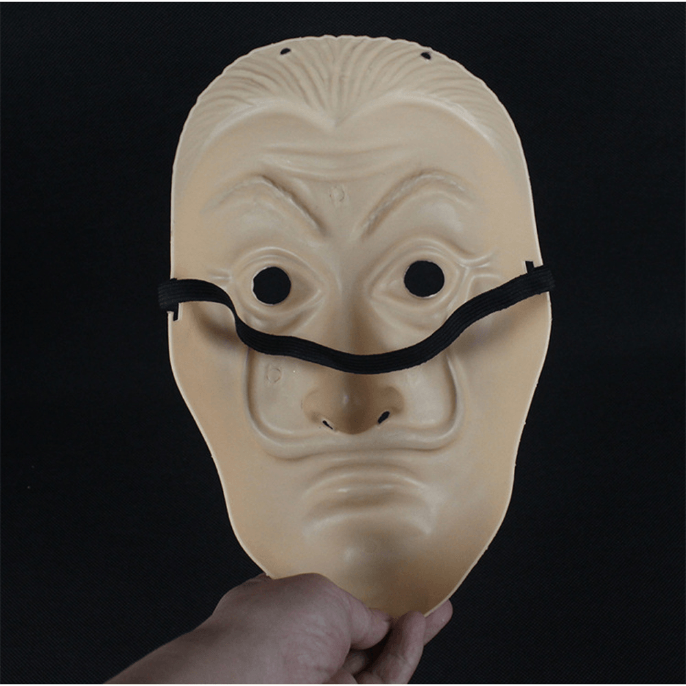 Money Heist the House of Paper La Casa De Papel Mask for Men Women Salvador Dali Mask Halloween Carnival Christmas Dali Mask - MRSLM