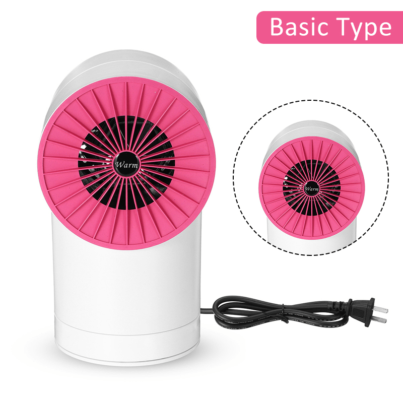 Mini Portable Electric Heater Desktop Home Dormitory Office Heater Shaking Head - MRSLM