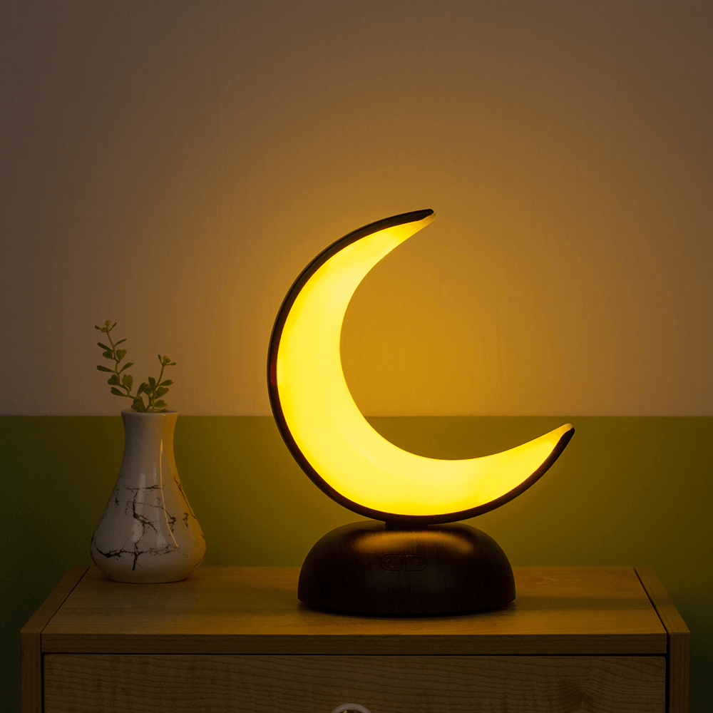 Moon Fragrance Night Light Dimmable Bedside Nursing Light Sleeping Lamp Home Aromatherapy Atmosphere Decoration - MRSLM