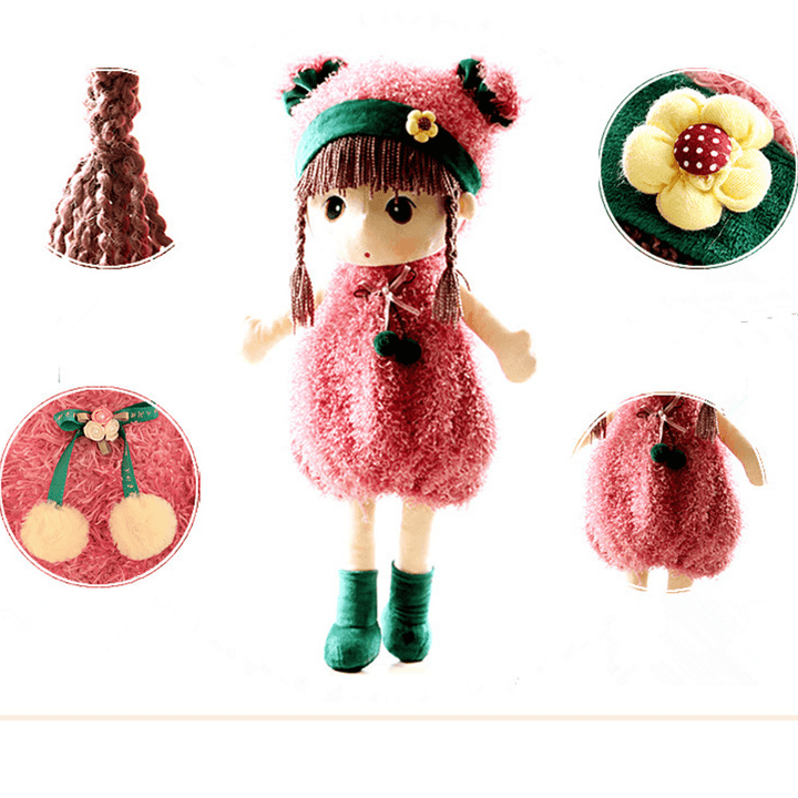 Metoo 40Cm Large Cartoon Doll Mayfair Stuffed Plush Toy Wedding Rag Doll Christmas Gift Girl'S Kids Birthday - MRSLM