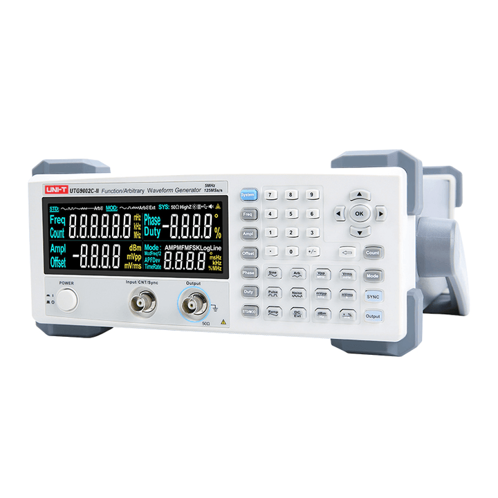 UNI-T UTG9002C-II Arbitrary Waveform Signal Generator Single Channel Signal Source Function Generator 0.2Hz-2Mhz Frequency Meter - MRSLM