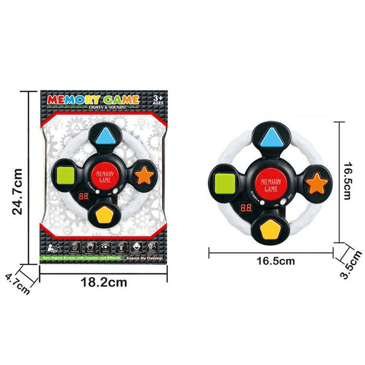 Children'S Intelligence Development Flashing Sound Effect Memory Game Toy - MRSLM