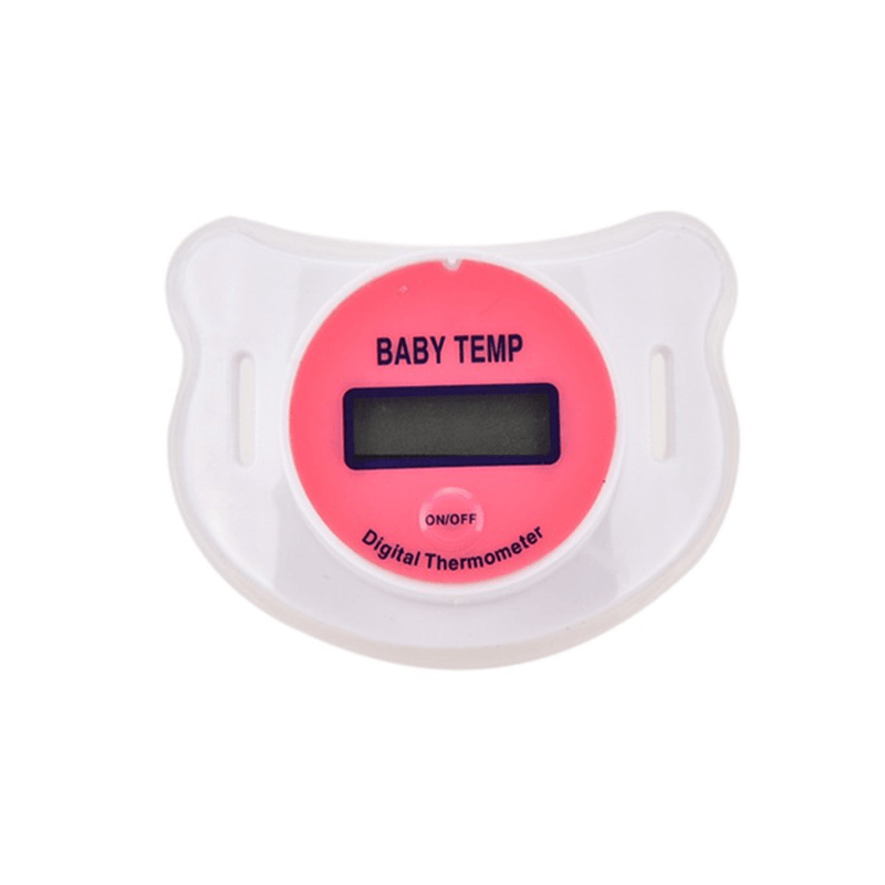 Vvcare KFT-21 LCD Baby Infant Nipple Pacifier Mouth Thermometer Portable Baby Celsius Thermometer Soother Soft Baby Kids Health Fever Care - MRSLM