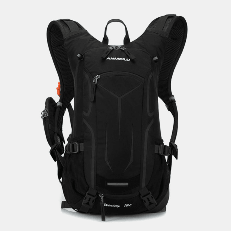 Women & Men Waterproof Reflective Cycling Outdoor Running Mountaineering Hiking Backpack with Detachable Phone Pocket Net Bag - MRSLM