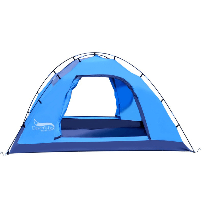 Desert&Fox Automatic Camping Tent 3-4 People Waterproof Windproof Tent Sun Shelter Canopy for Outdoor Camping Travel 3 Use - MRSLM