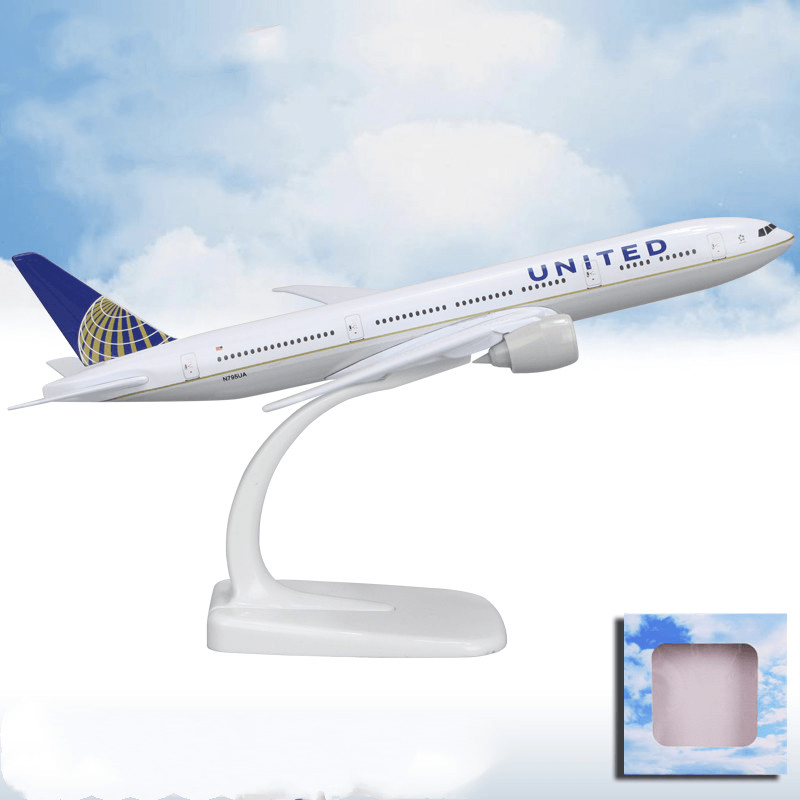 Simulation Alloy Passenger Aircraft Boeing Aircraft Model - MRSLM