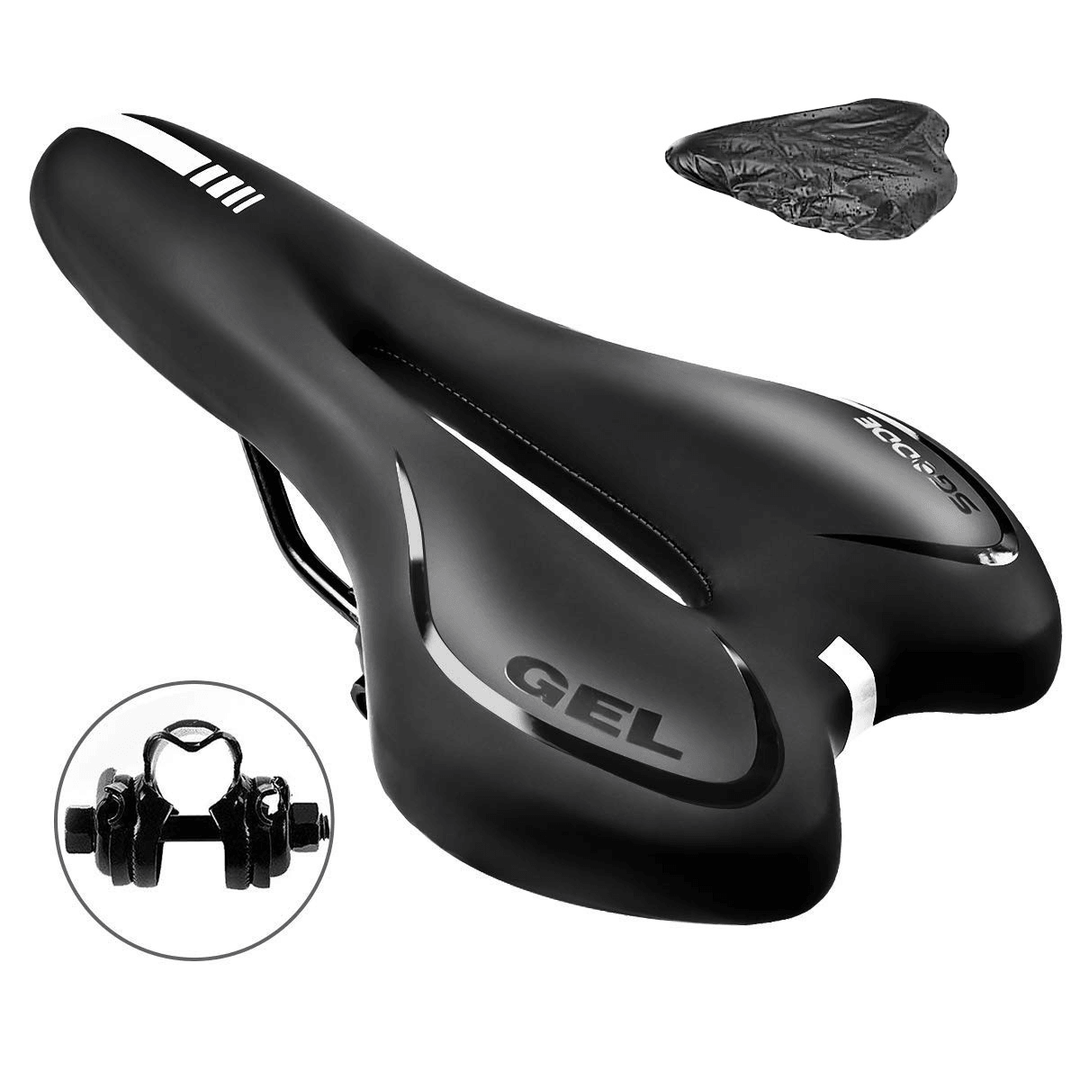 28X16X8Cm Bike Saddle Comfortable Gel Pad Bicycle Cushion MTB Mountain Equipment - MRSLM