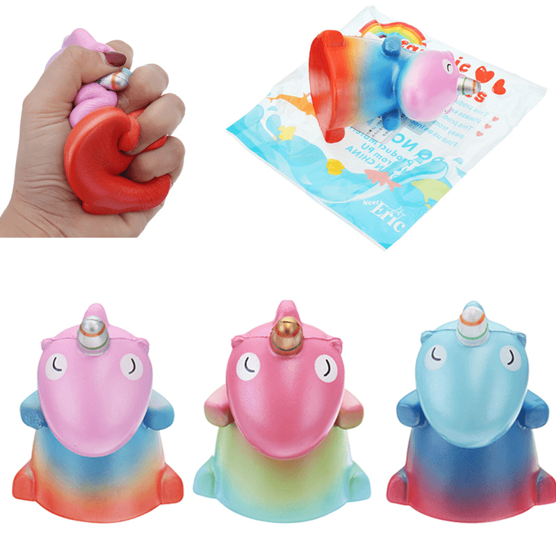 Eric Squishy Unicorn Dragon Pet Dinosaur Egg Slow Rising without Eggshell Original Packaging - MRSLM