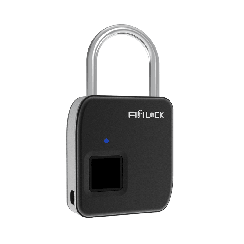 Ipree® 3.7V Smart Anti-Theft USB Fingerprint Lock IP65 Waterproof Travel Suitcase Luggage Bag Safety Security Padlock - MRSLM