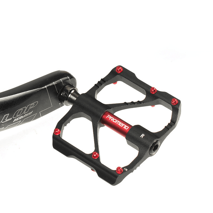 PROMEND PD-R87 Bike Pedals Anti-Slip Ultralight 3 Bearings Road Bicycle Pedal Platform - MRSLM